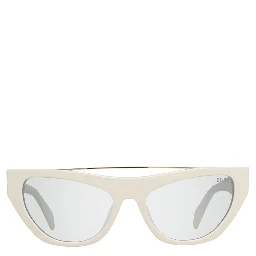 White Metal Sunglasses
