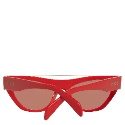 Red Metal Sunglasses