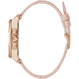 Multicolor Leather Dress Watch