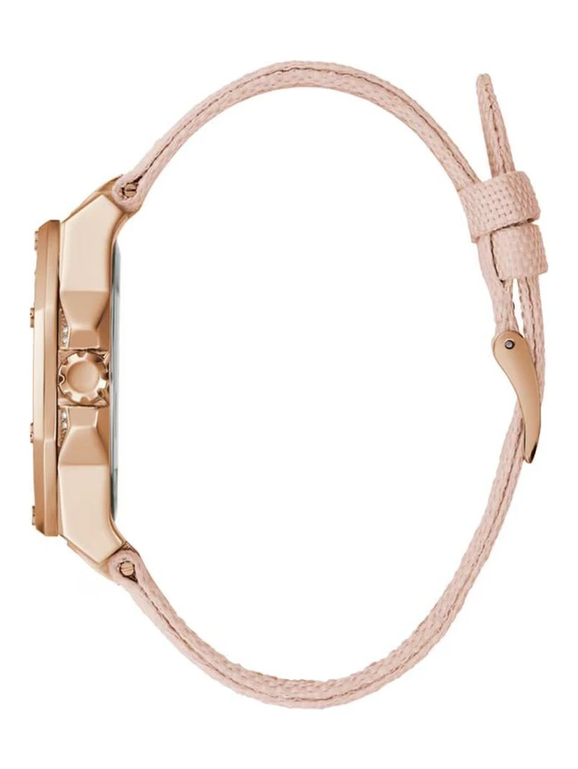 Multicolor Leather Dress Watch