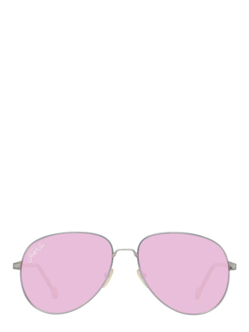 نظارات شمسية معدنية ذهبية