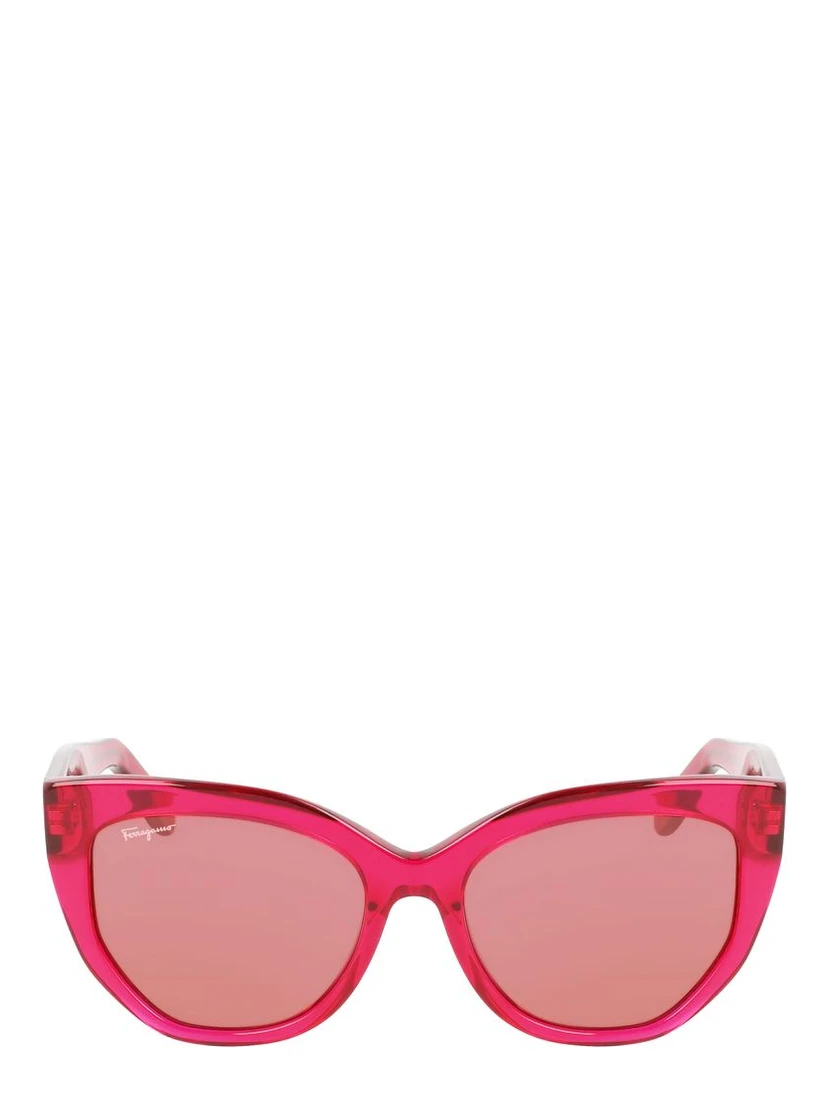 Red Acetate Sunglasses