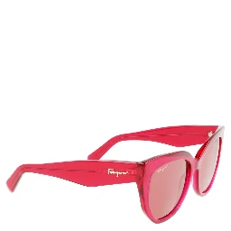 Red Acetate Sunglasses