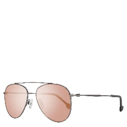 Gray Metal Sunglasses