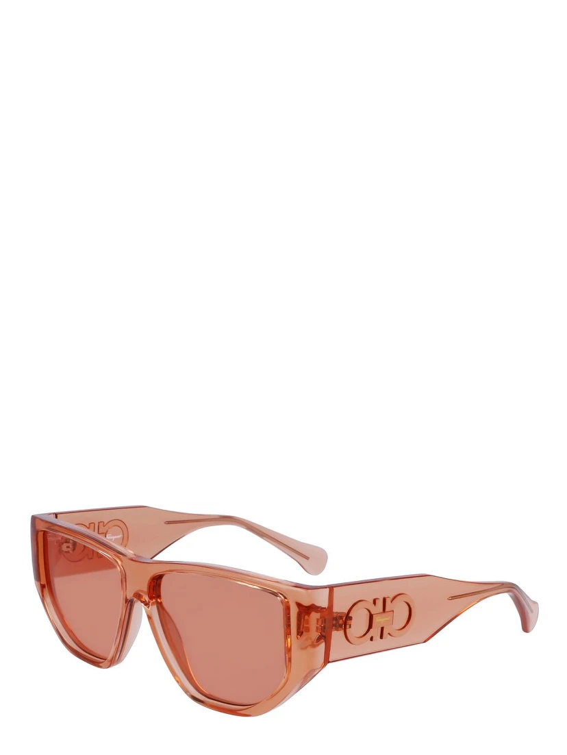 Orange Injected Sunglasses
