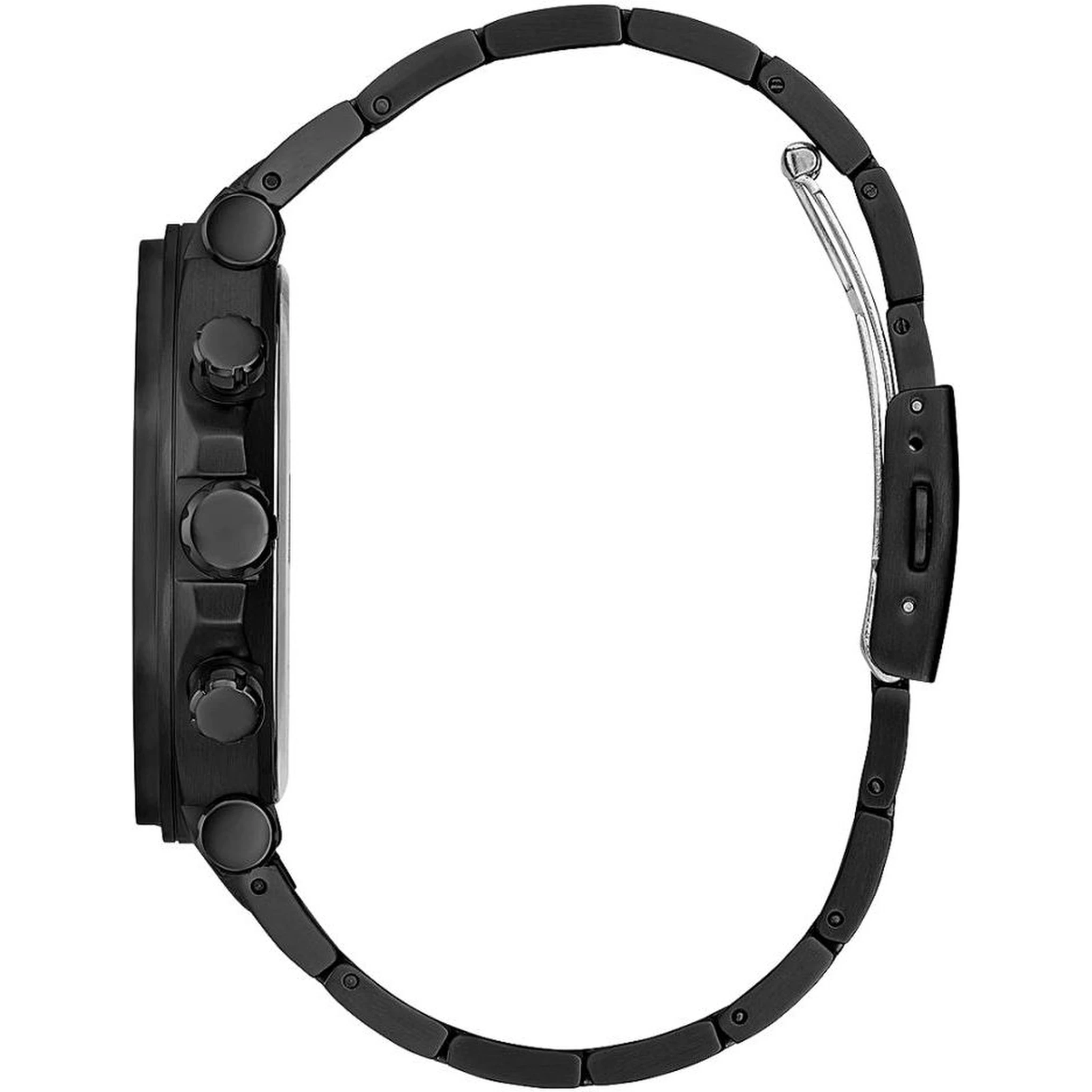 Black Stainless Steel Dress Watch