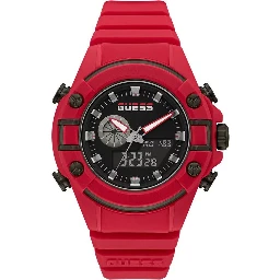 Red Synthetic Sport Watch