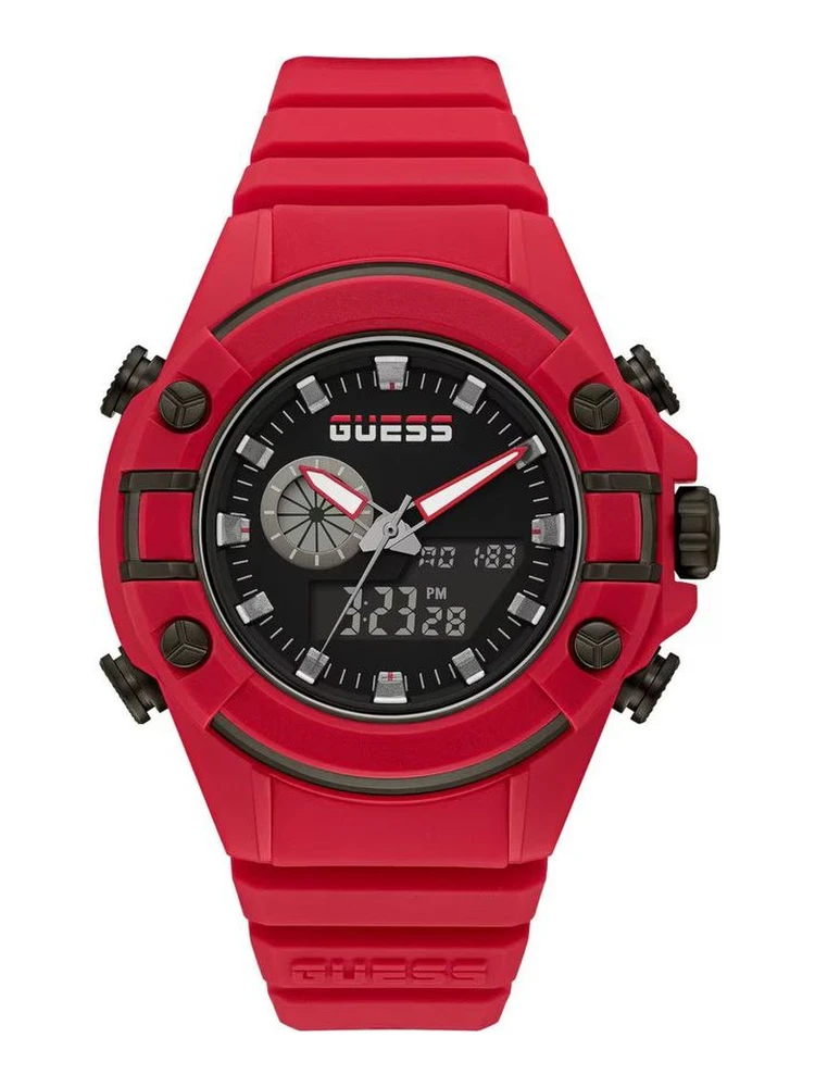 Red Synthetic Sport Watch