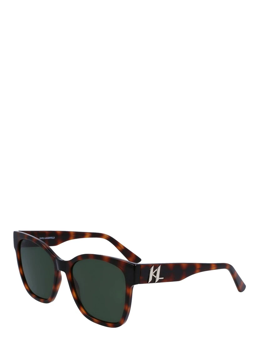 Brown Injected Sunglasses