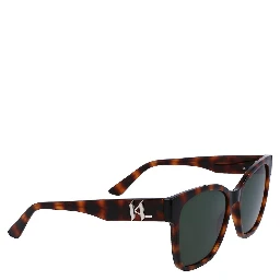 Brown Injected Sunglasses