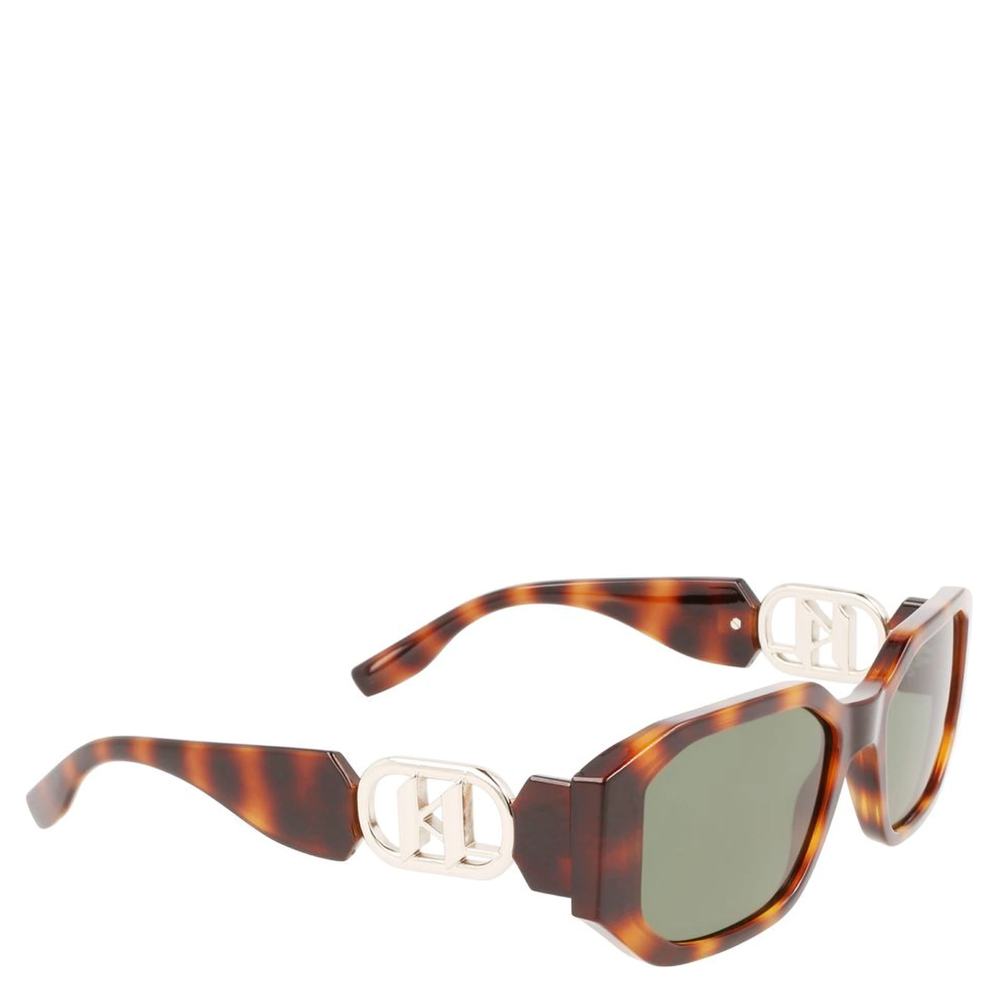 Brown Injected Sunglasses