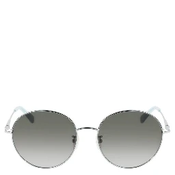 Blue Metal Sunglasses