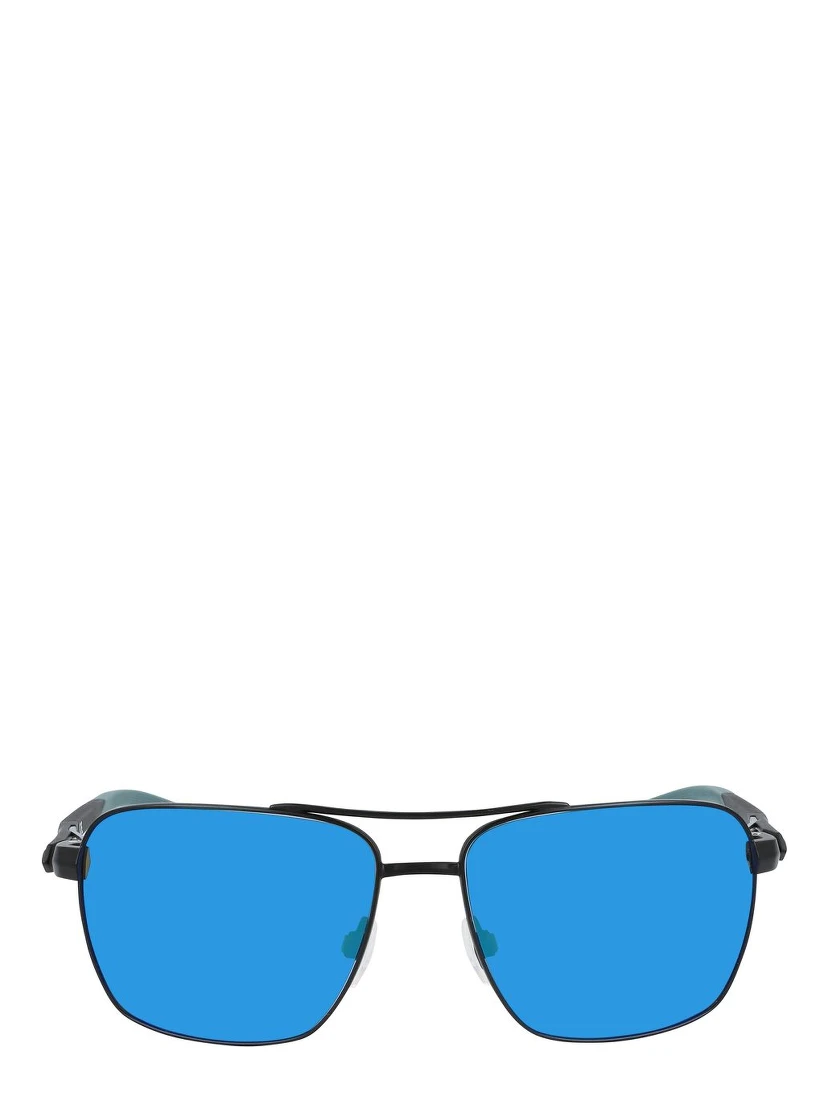 نظارات شمسية معدنية سوداء