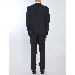 Virgin wool two-piece suit