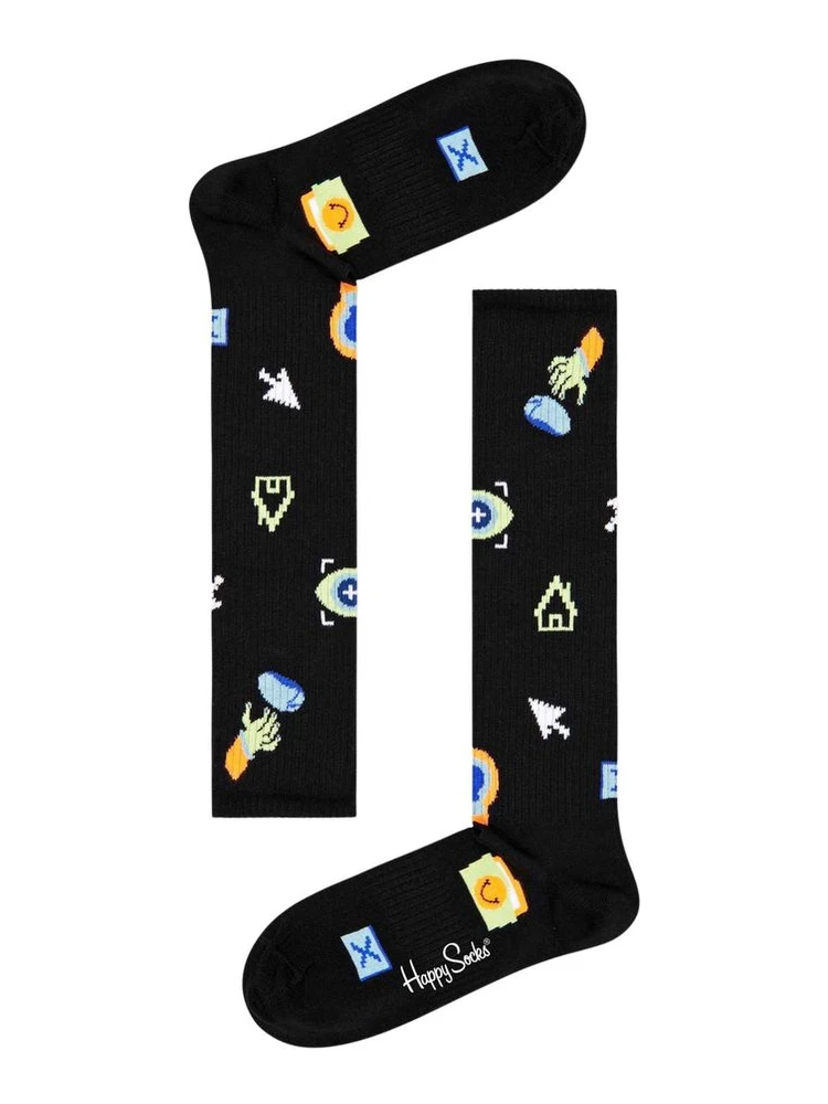 Black Cotton Socks