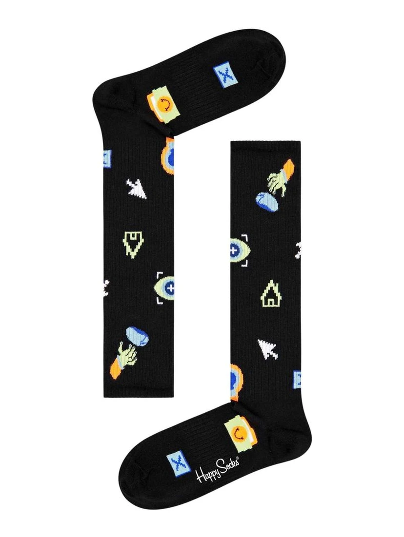 Black Cotton Socks