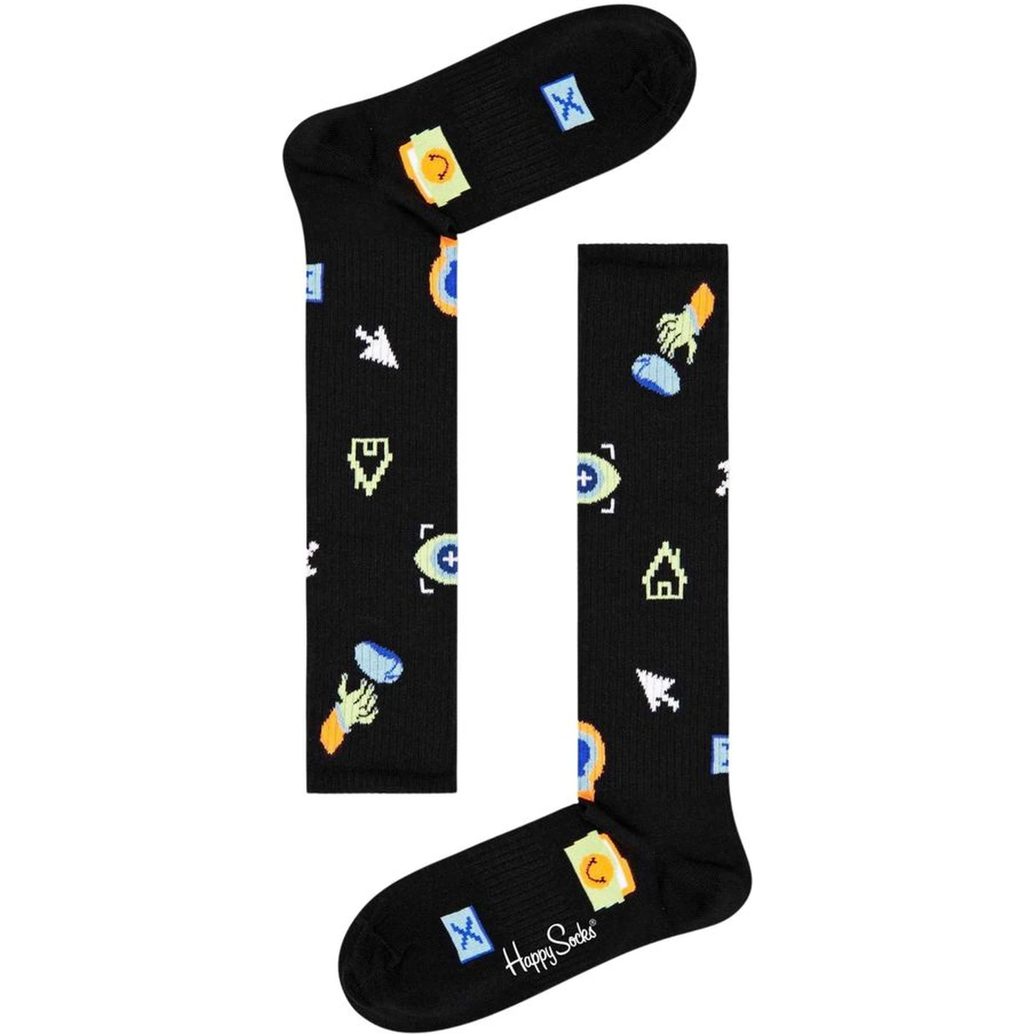Black Cotton Socks