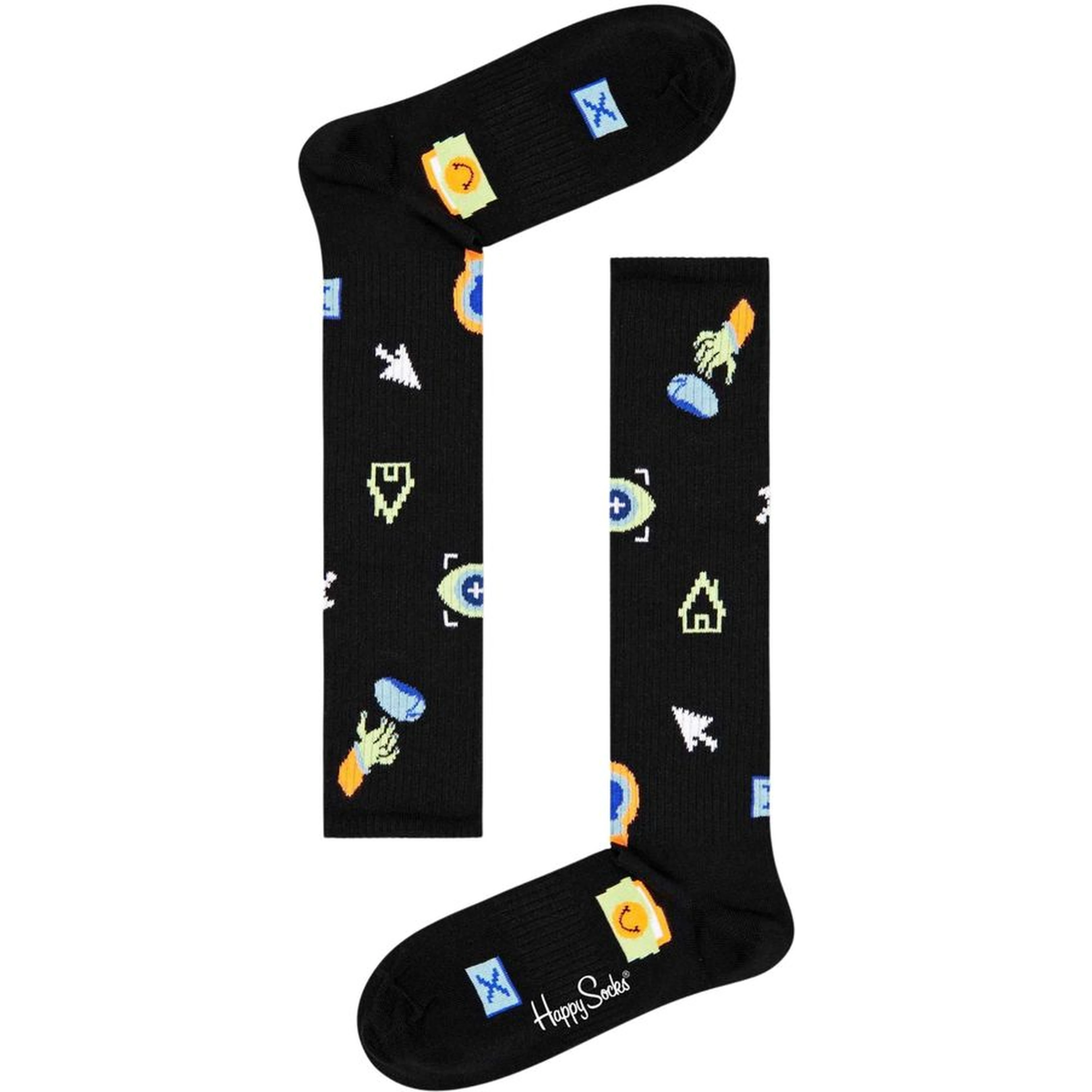 Black Cotton Socks