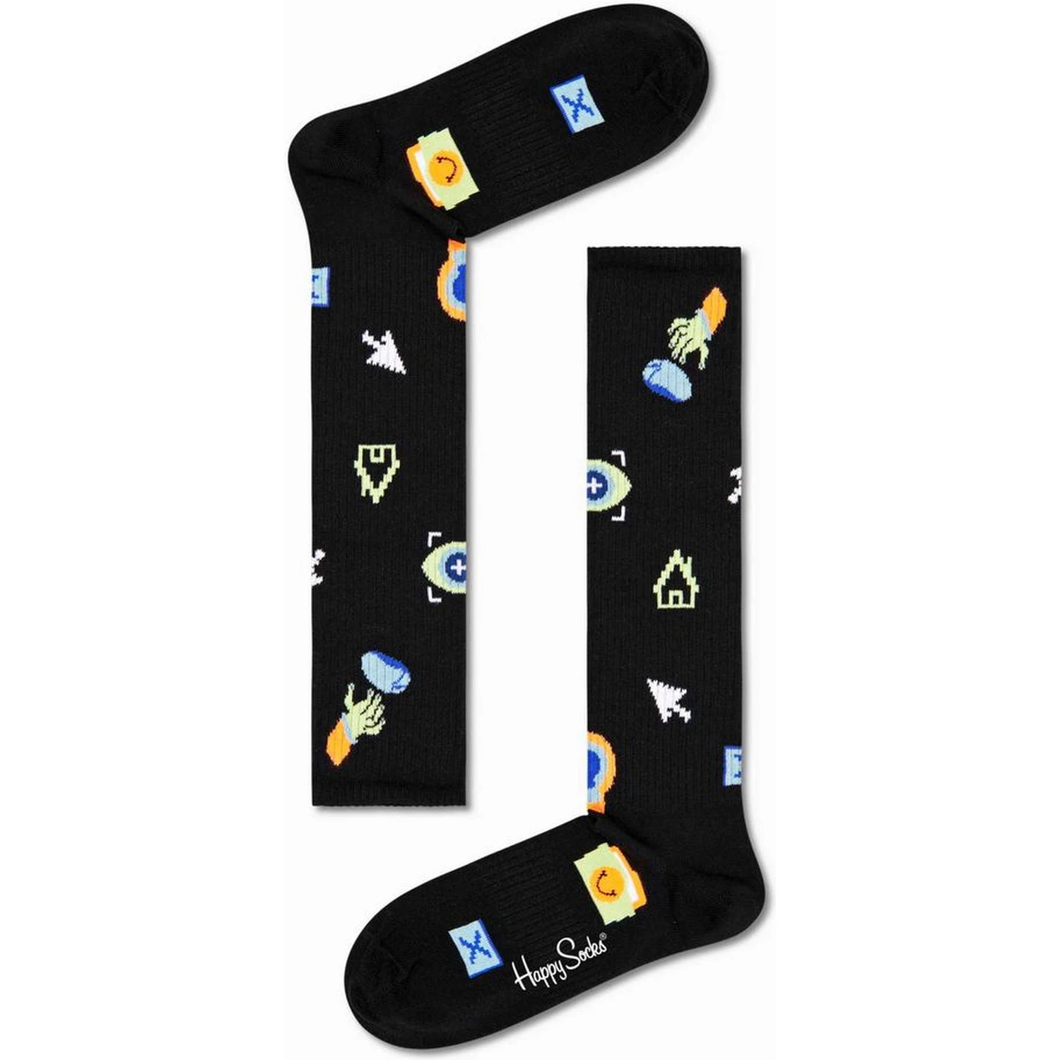 Black Cotton Socks