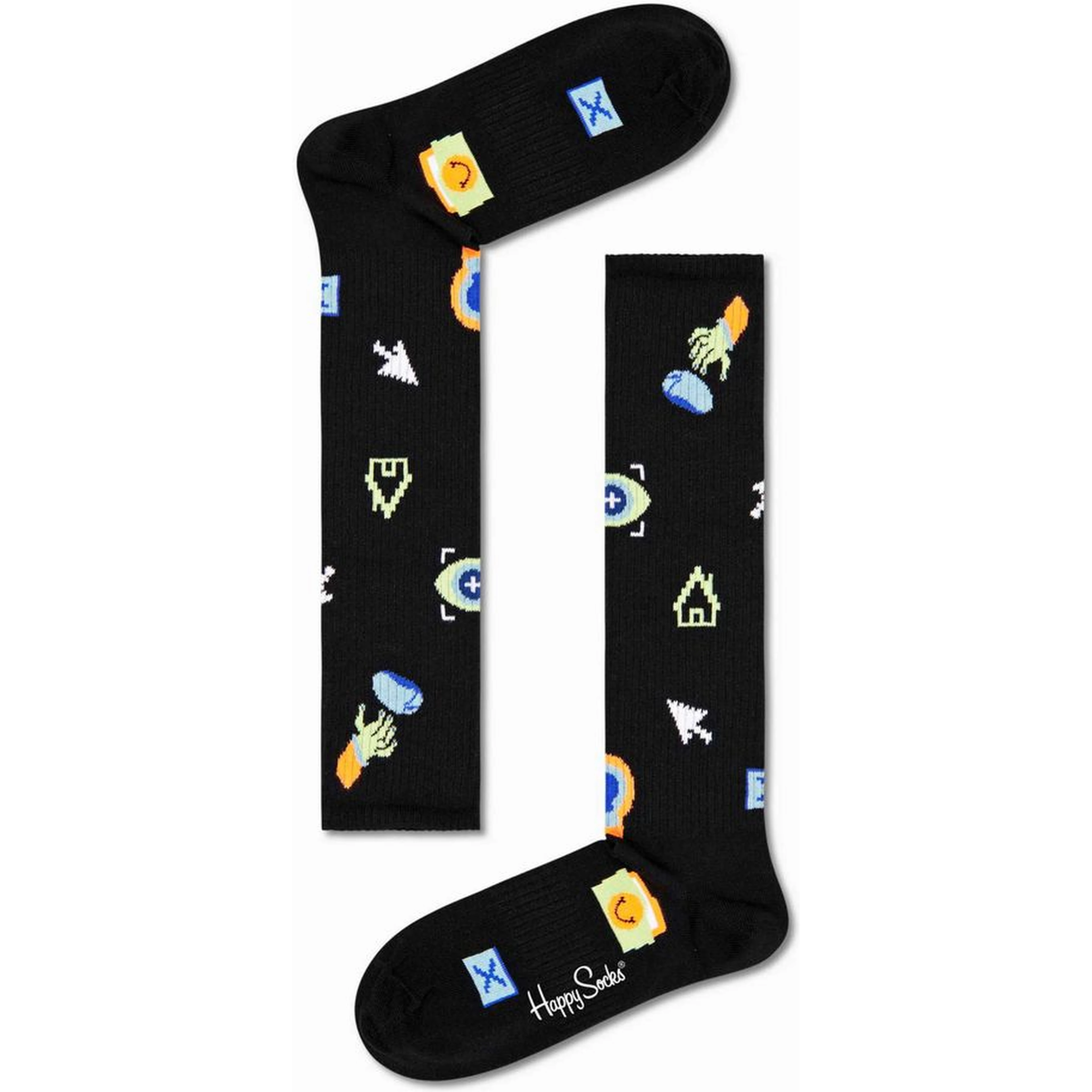 Black Cotton Socks