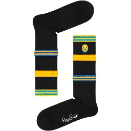 Black Cotton Socks