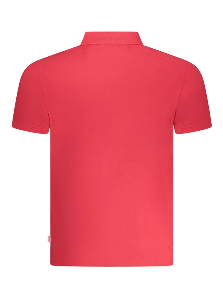 Red Cotton Polo Shirt alternative