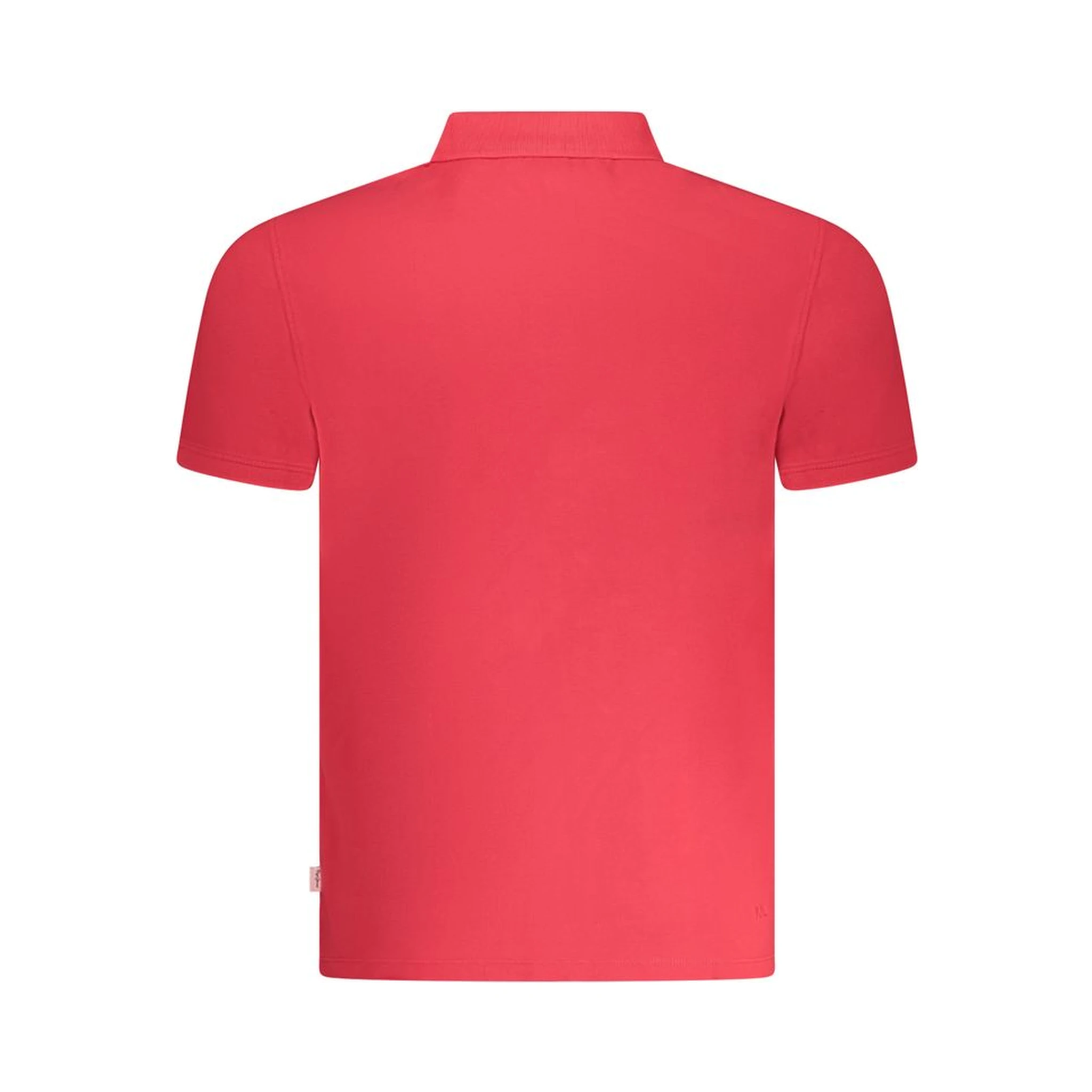 Red Cotton Polo Shirt