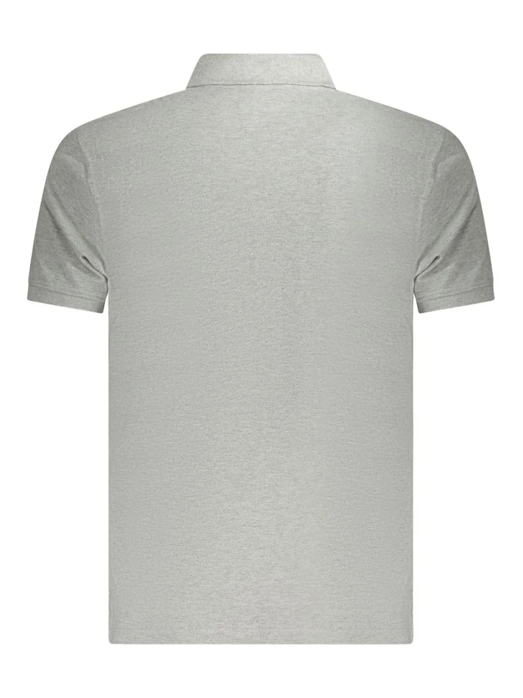 Gray Cotton Polo Shirt alternative