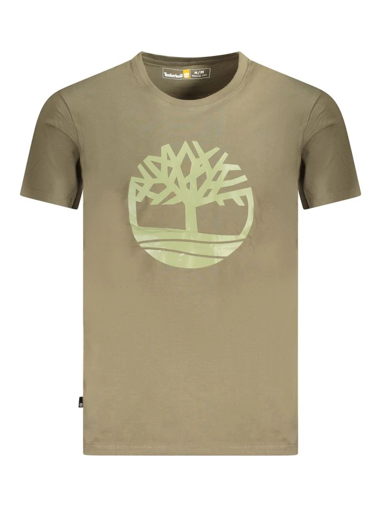 Green Cotton T-Shirt
