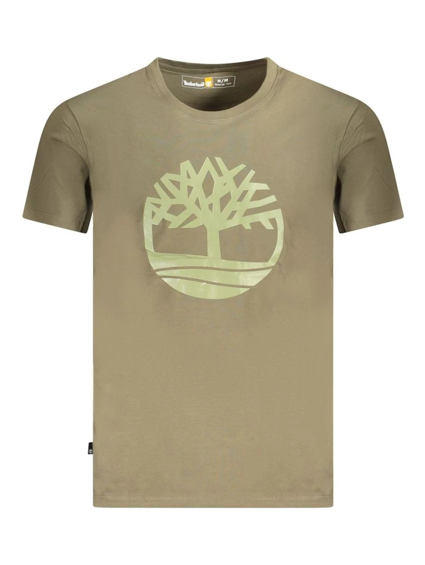 Green Cotton T-Shirt