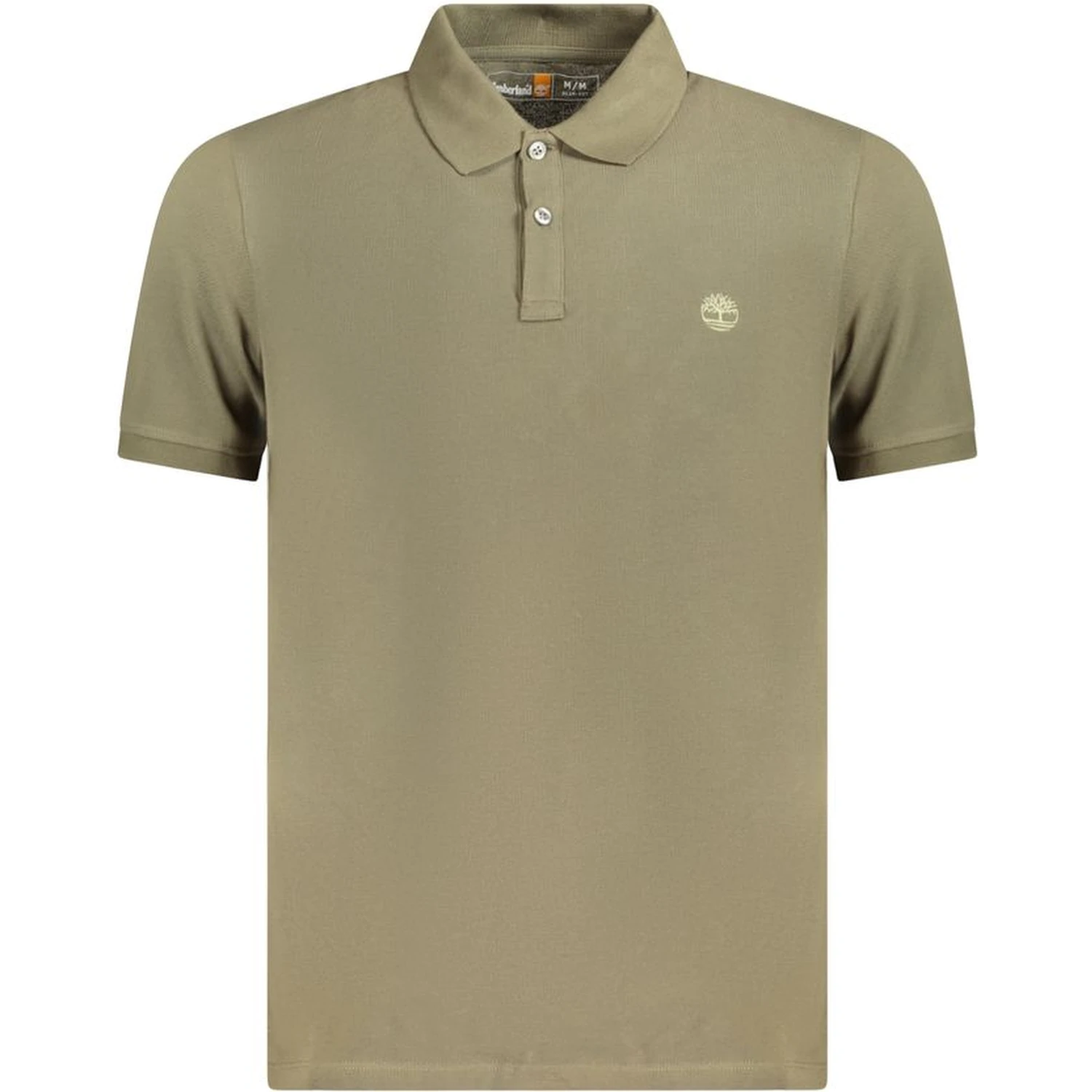 Green Cotton Polo Shirt