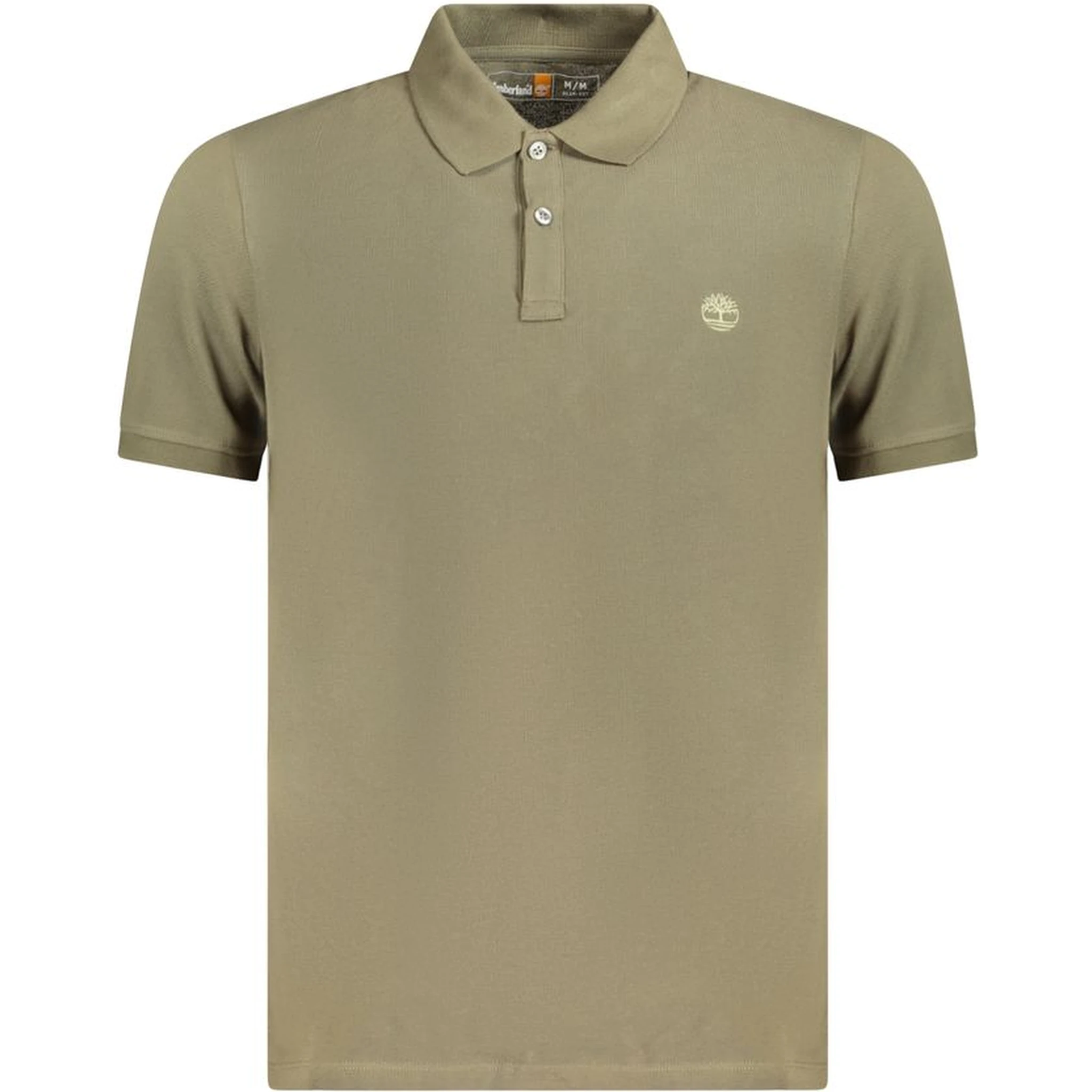 Green Cotton Polo Shirt