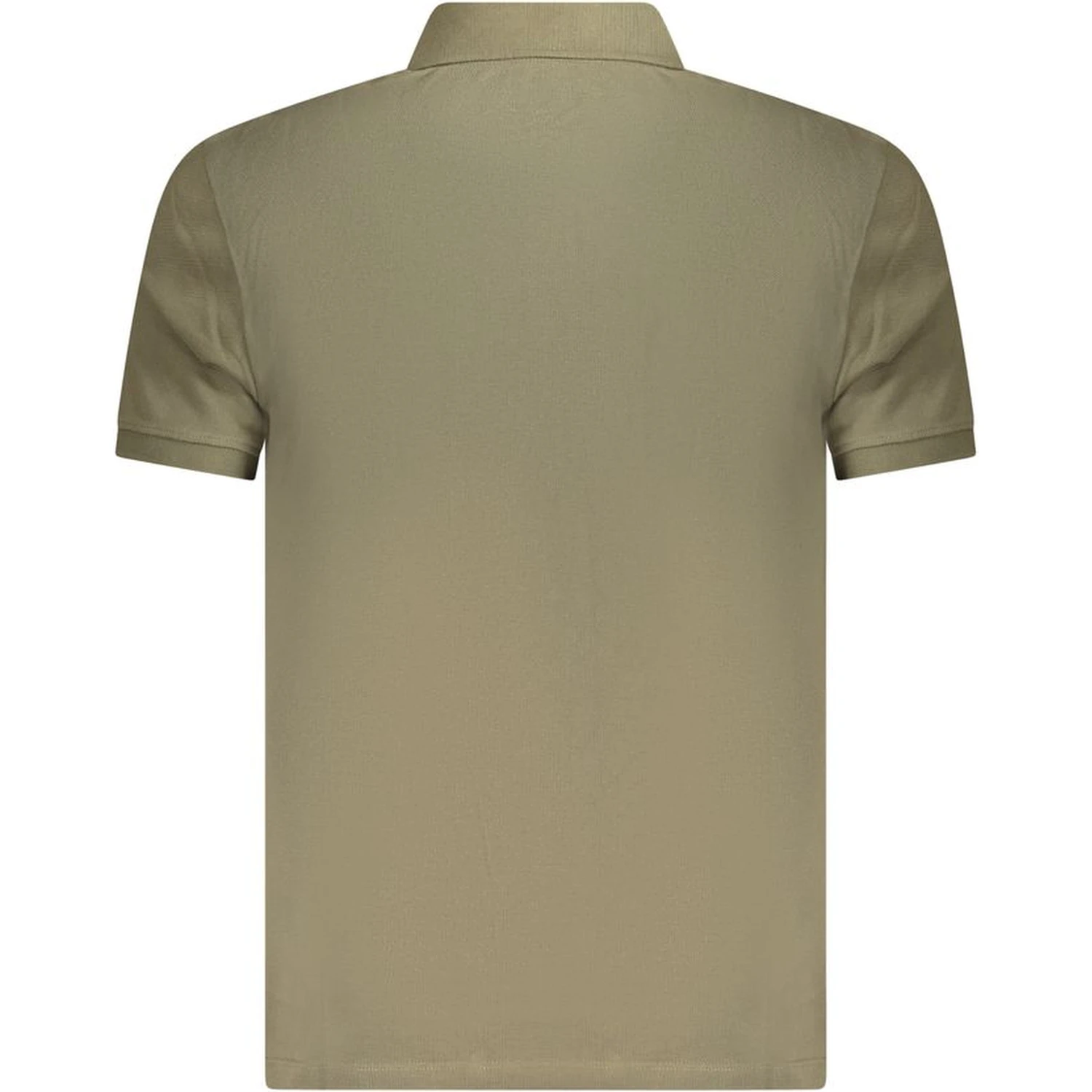 Green Cotton Polo Shirt