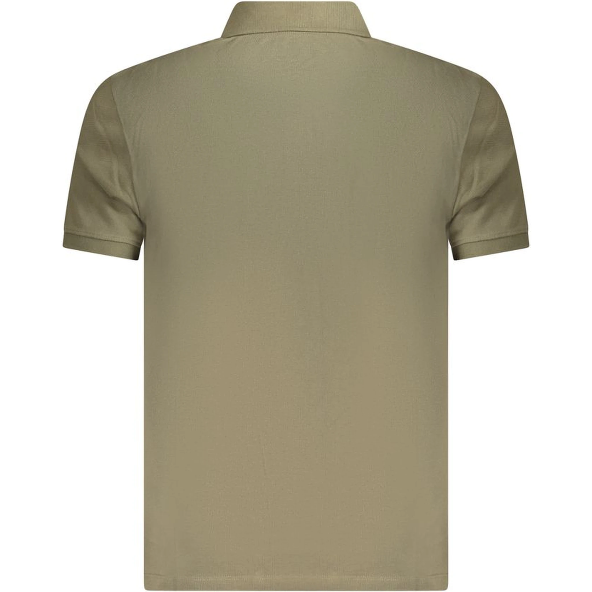 Green Cotton Polo Shirt