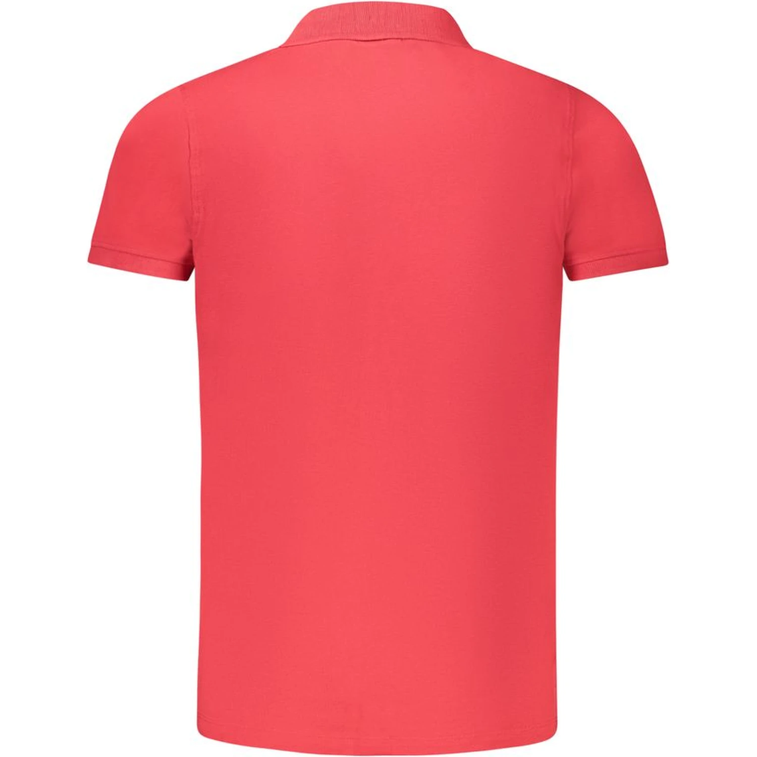 Red Cotton Polo Shirt