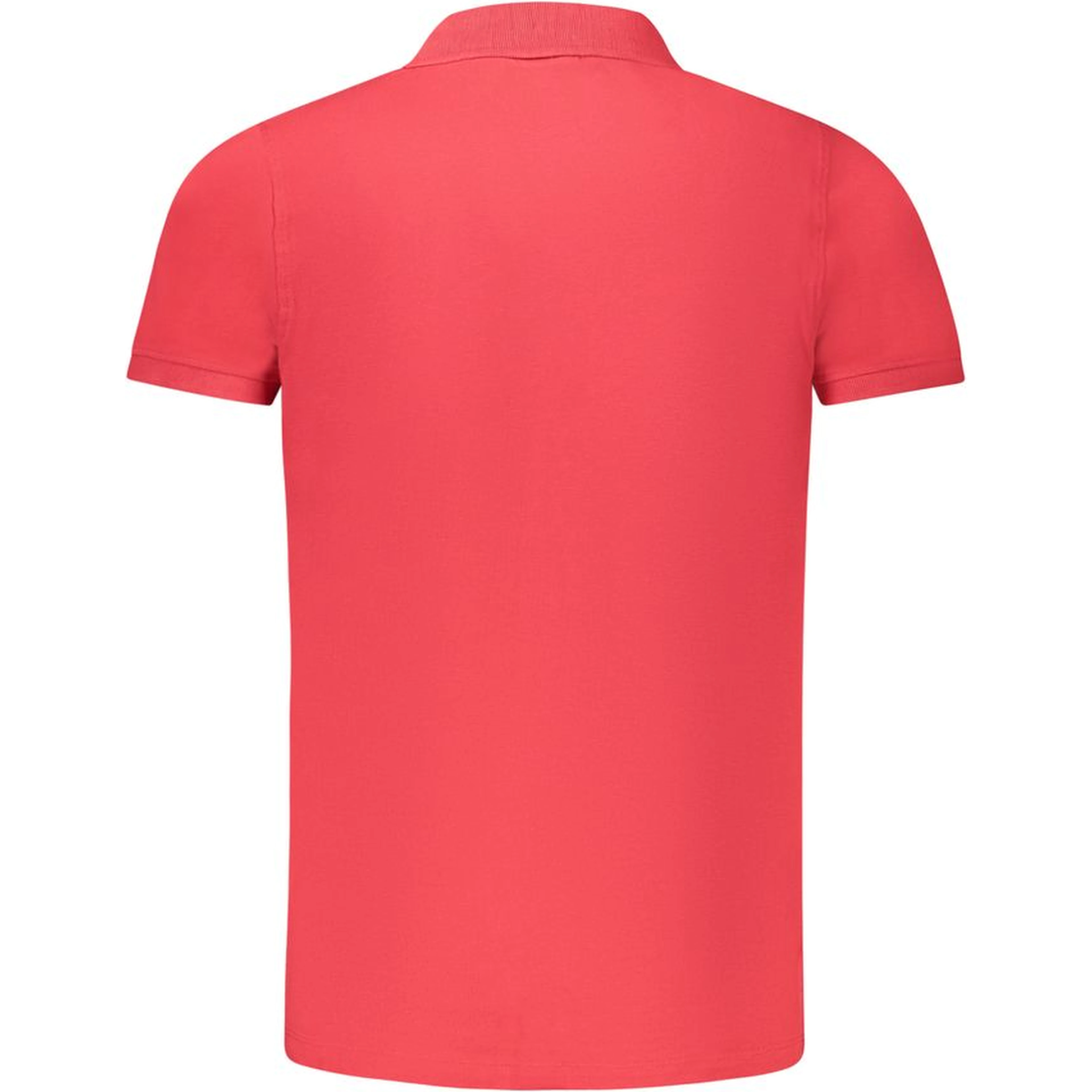 Red Cotton Polo Shirt
