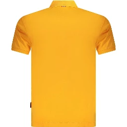 Orange Cotton Polo Shirt