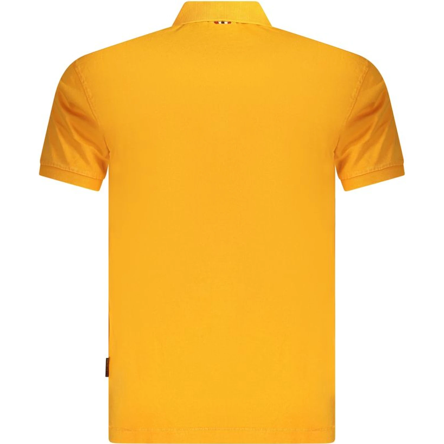 Orange Cotton Polo Shirt