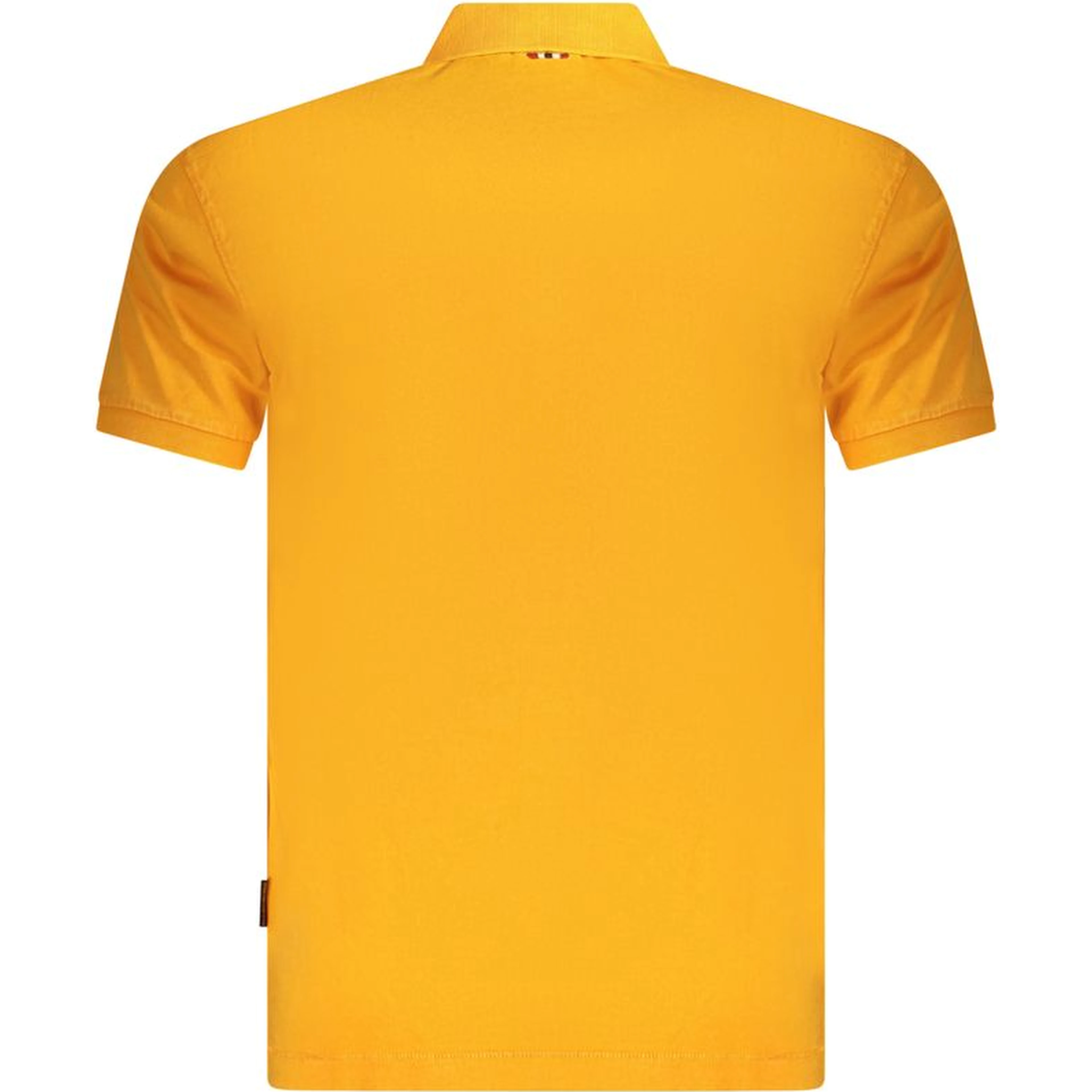 Orange Cotton Polo Shirt