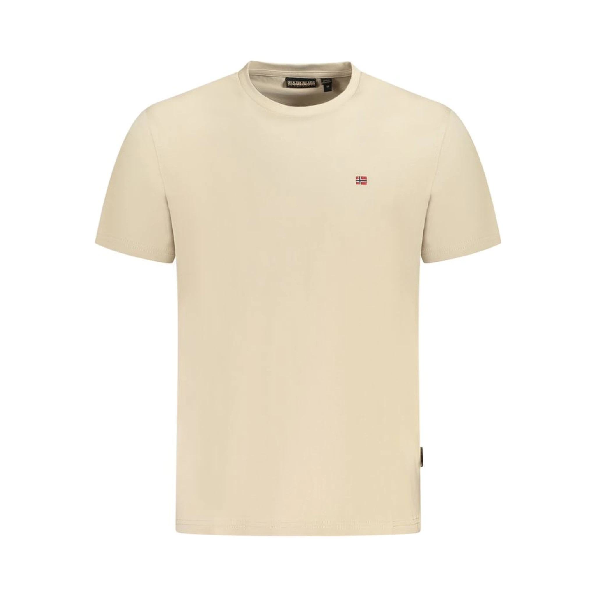 Beige Cotton T-Shirt