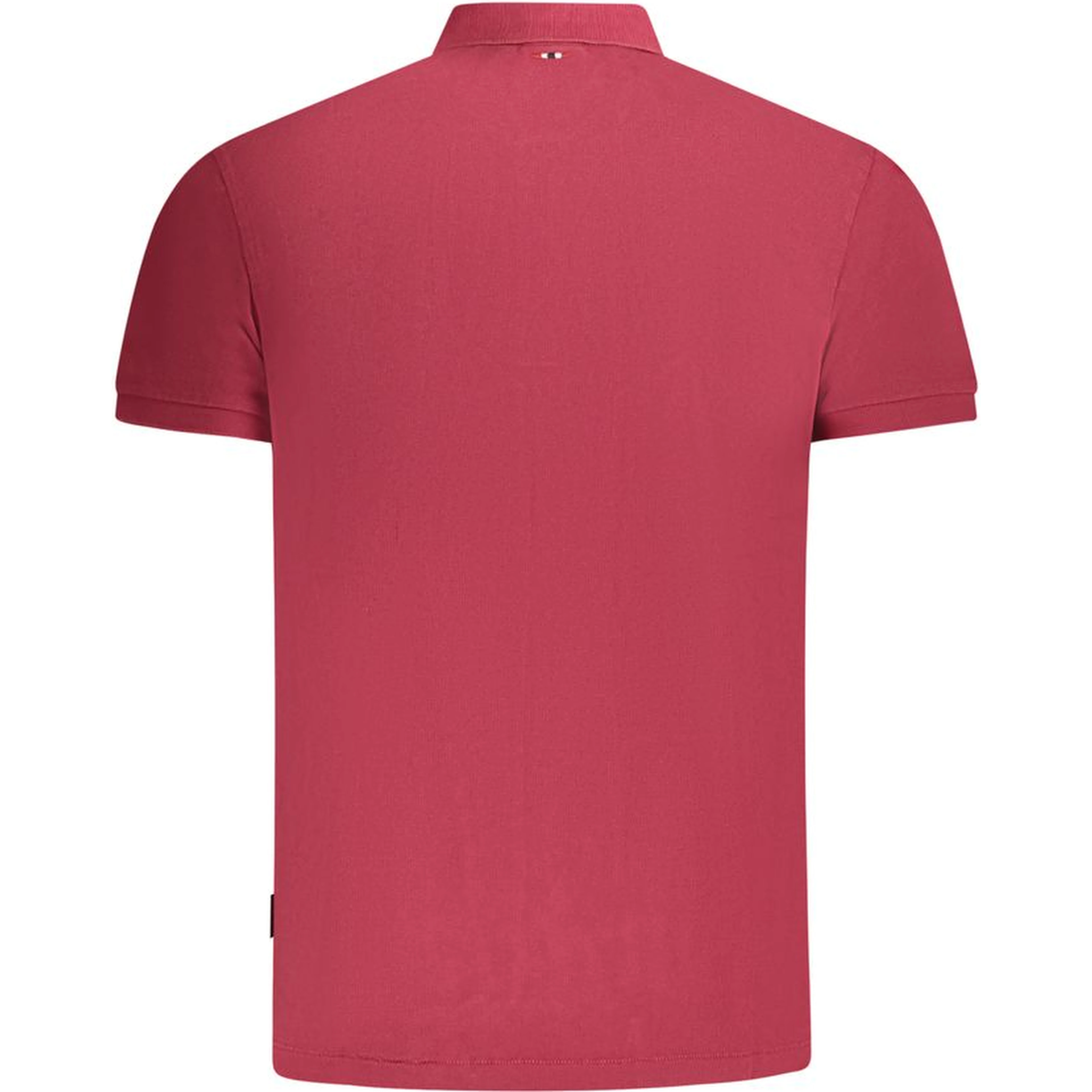 Red Cotton Polo Shirt