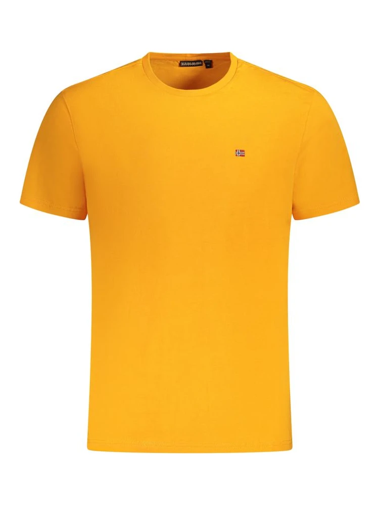 Orange Cotton T-Shirt