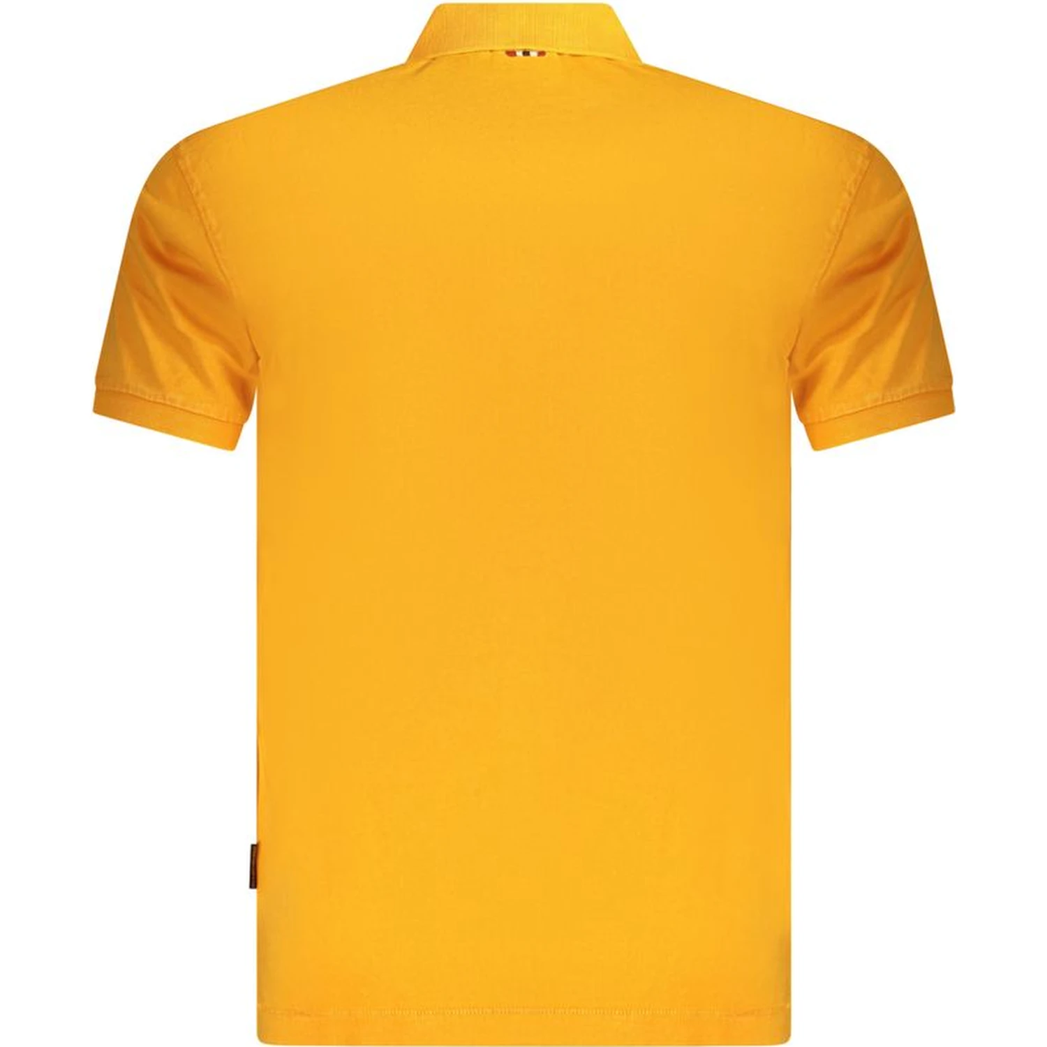 Orange Cotton Polo Shirt