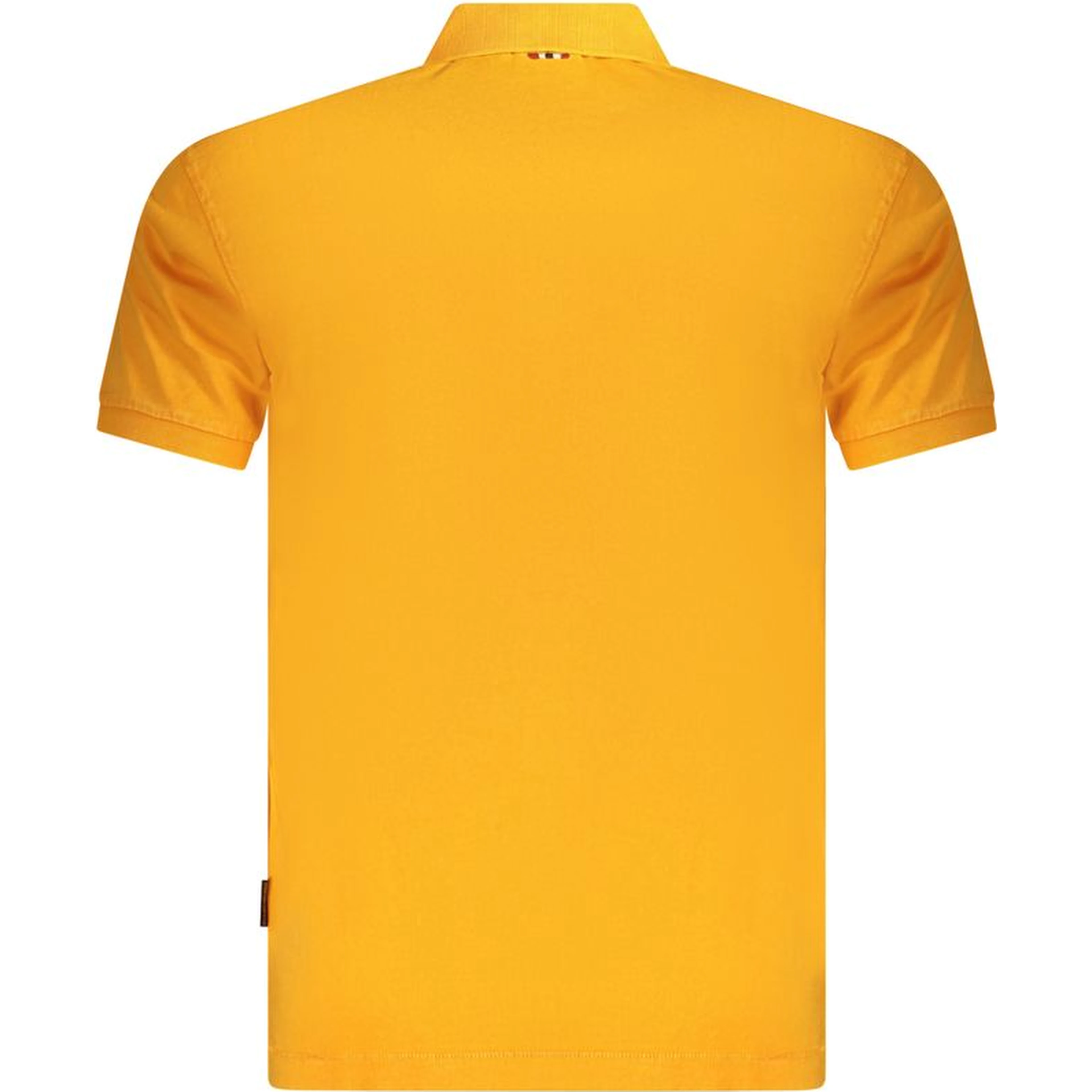 Orange Cotton Polo Shirt