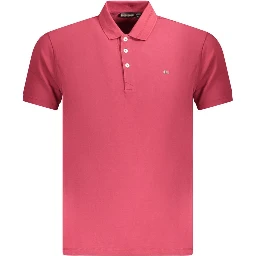 Red Cotton Polo Shirt