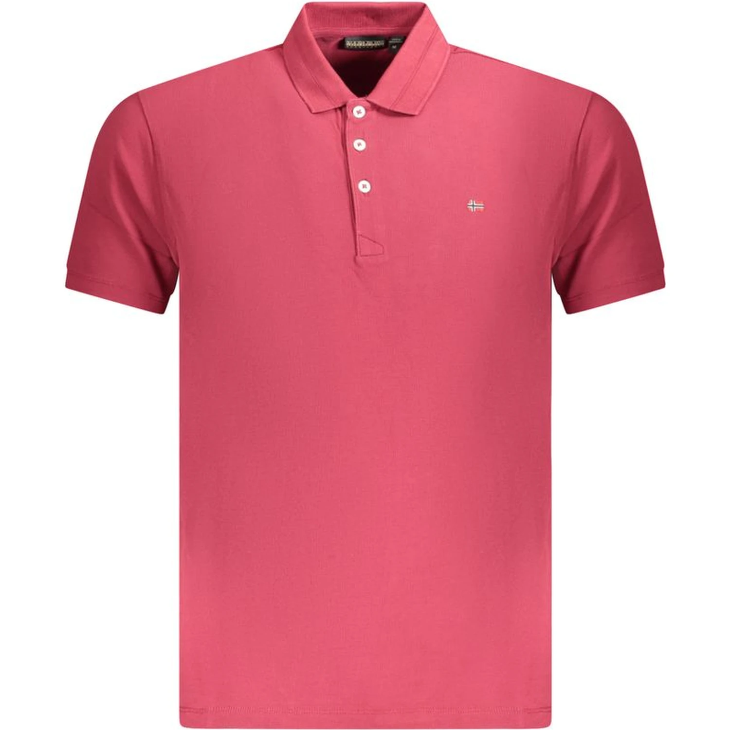 Red Cotton Polo Shirt
