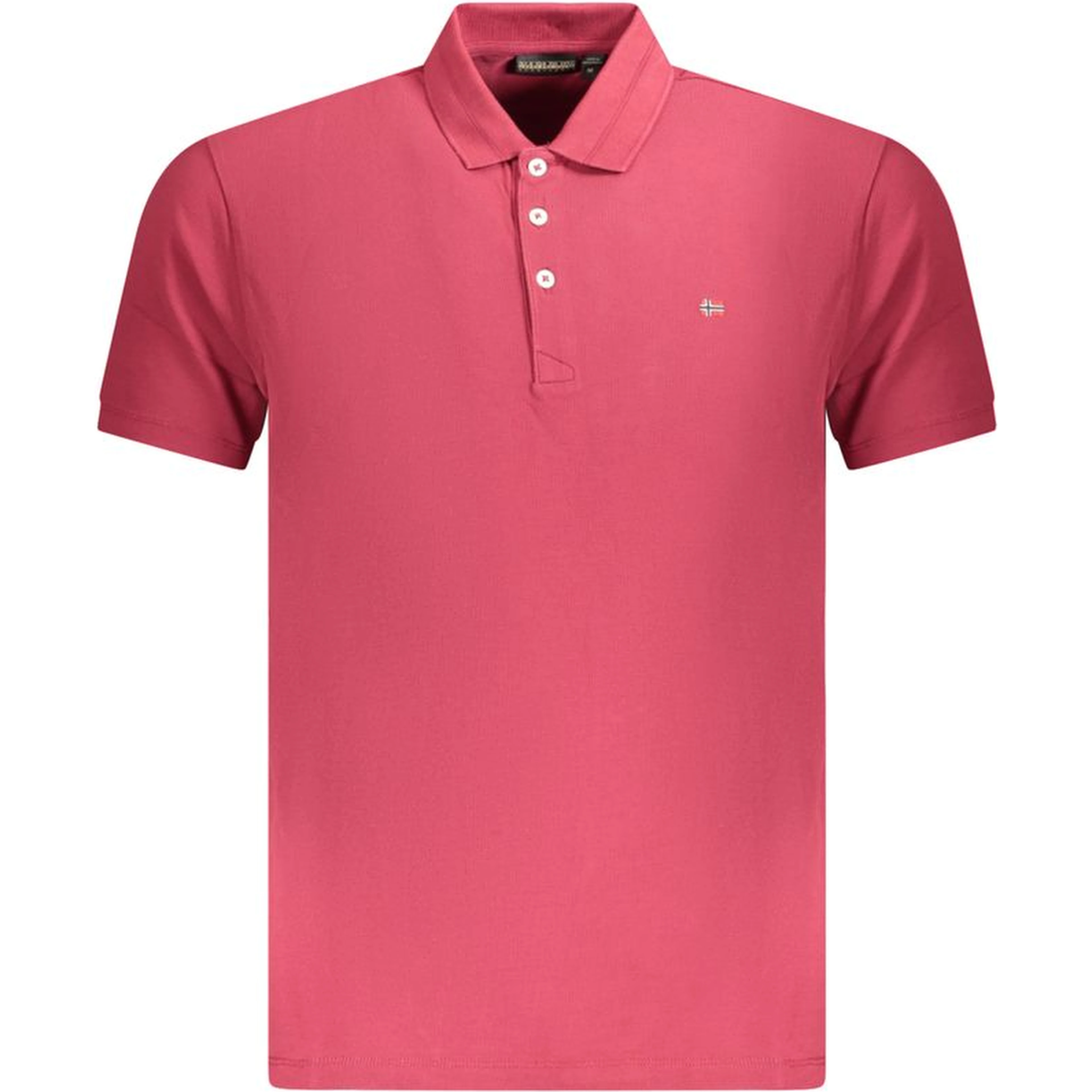 Red Cotton Polo Shirt