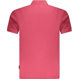 Red Cotton Polo Shirt