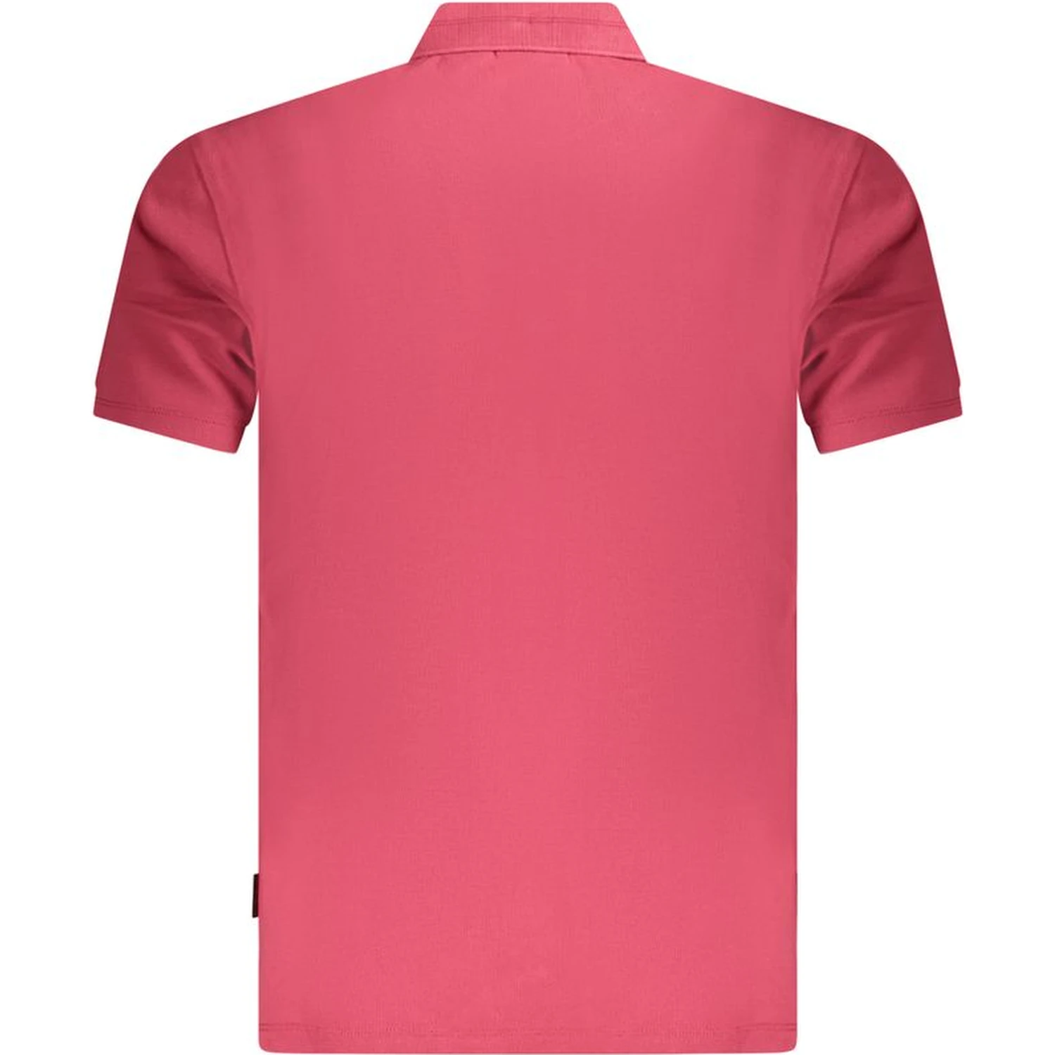 Red Cotton Polo Shirt