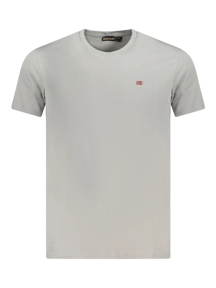 Gray Cotton T-Shirt